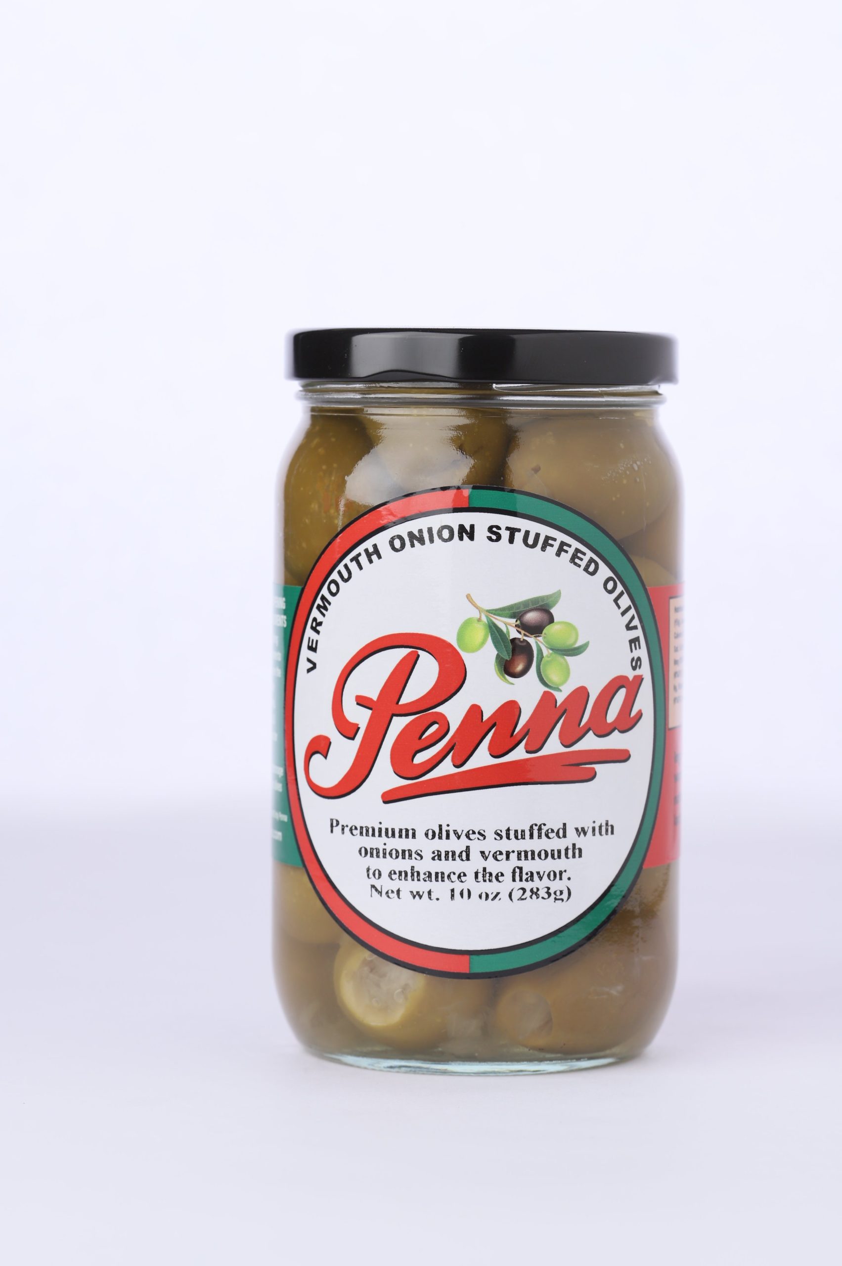 Vermouth Onion Stuffed Olives (Case of 12)