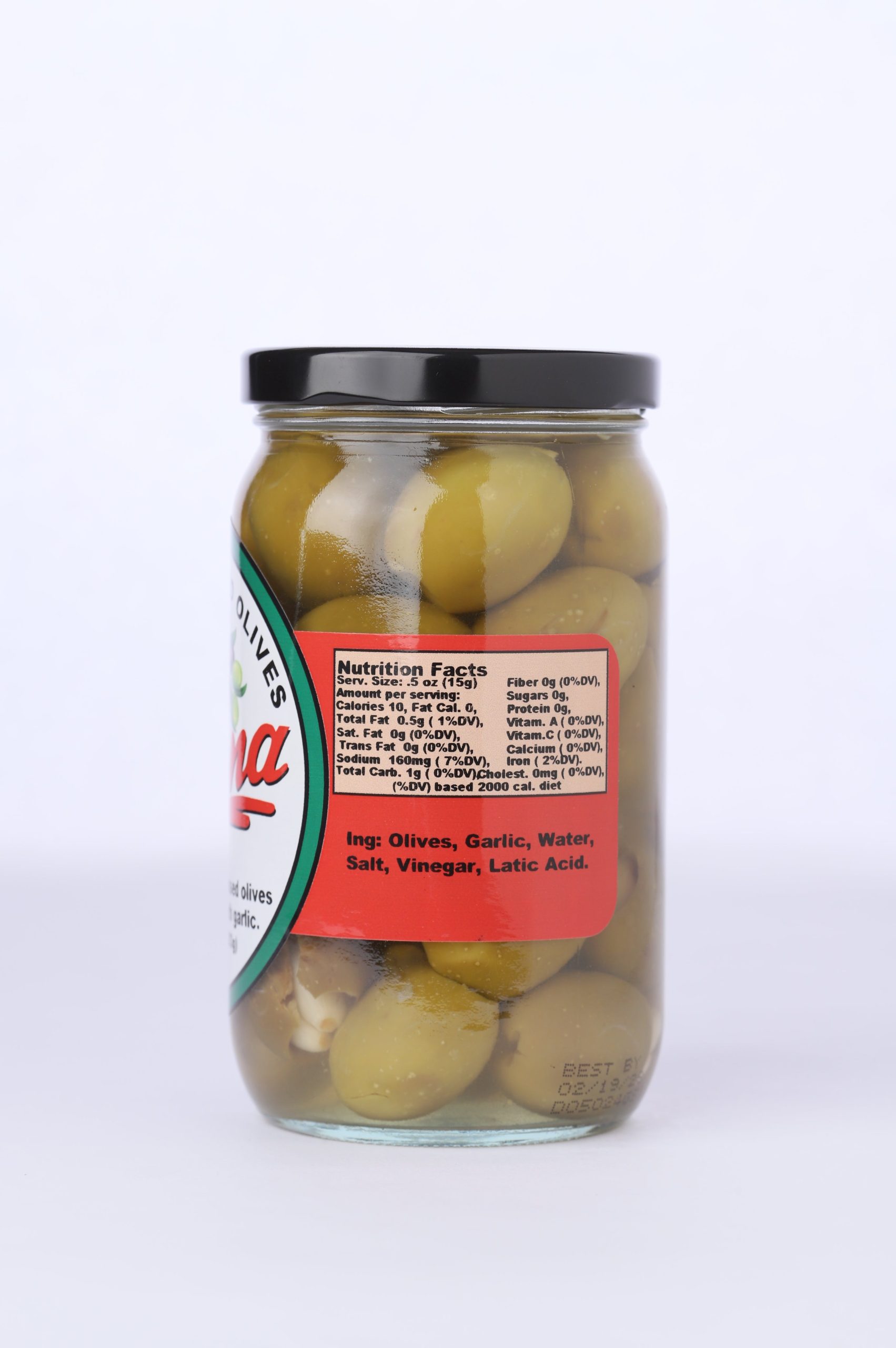 Deep Garlic Whole Olives - Image 2