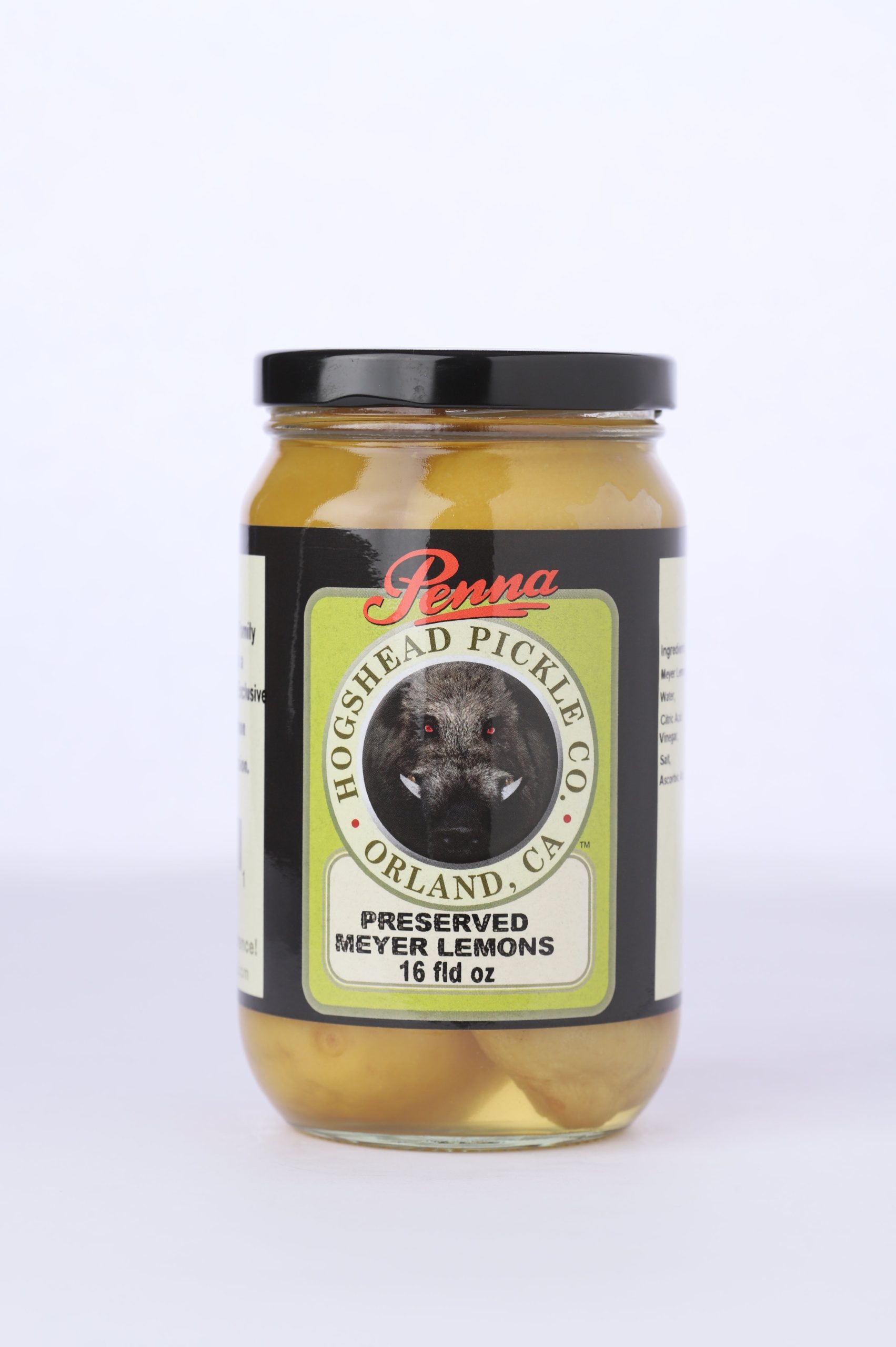 Preserved Whole Meyers Lemons 16 oz (Case of 12)