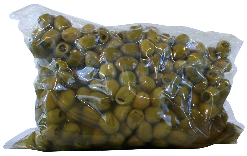 Lemon citrus olive in a plastic bag